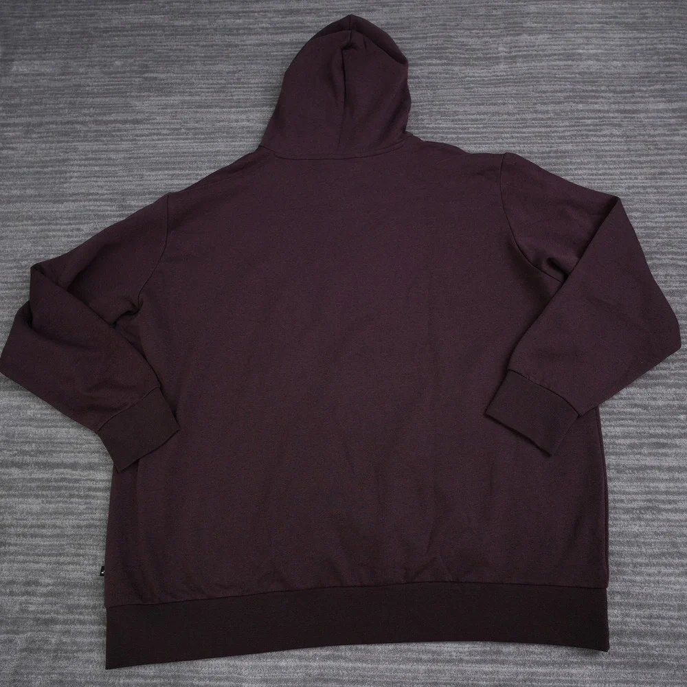 Adidas Sweatshirt Hoodie Men M EVO LIN HD Shadow Brown Retro Logo New Tag 4XL